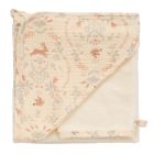 Cape de bain bambou avec gant - Jardin enchanté