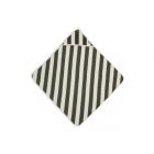 Cape de bain bébé 75x75 cm Éponge Stripe Leaf Green
