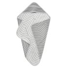 Cape de bain. Woodland. Coton Bio. Gris