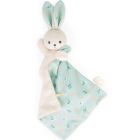 Doudou carré douceur plat Lapin bouquet d'agrumes