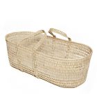 Panier couffin et matelas en raffia Natural