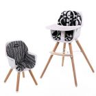 Chaise haute évolutive PAULETTE Geometric
