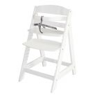 Chaise haute évolutive Sit Up lll bois blanc laqué