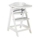 Chaise haute évolutive Sit Up Click & Fun bois blanc