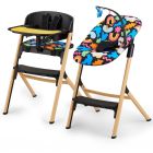 Chaise haute 4 en 1 Livy + transat Calmee Happy Shapes