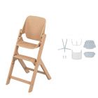 Chaise haute Nesta Naturel avec Kit enfant