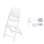 Chaise haute Nesta White avec Kit enfant