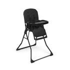 Chaise haute pliante Sit N Go Black