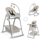 Chaise haute Sit N Relax 3in1 Beige