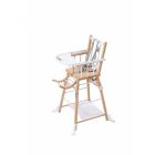 Chaise haute évolutive Marcel Hybride blanc