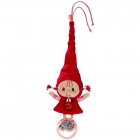 Hochet bébé clochette Chaperon Rouge