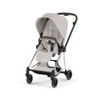 Poussette compacte Mios 4 City Grey châssis Chrome