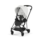 Poussette compacte Mios 4 Off White châssis Matt Black