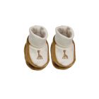 Chaussons Sophie la Girafe 0/1 mois Camel