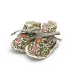 Chaussons en coton 1-3 mois Liberty Theresa
