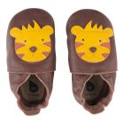 Chaussons bébé taille L Tigre chocolat