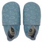 Chaussons bébé taille M Dinos bleus