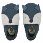 Chaussons bébé taille L Renard marine