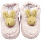 Chaussons Ange Lapin - Lin Rose Poudré - 0/2 ans
