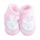 Chaussons lapin - Rose