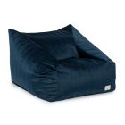 Pouf/Fauteuil enfant Chelsea Velvet Night Blue