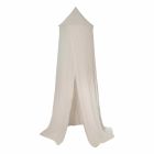 Ciel de lit à volant 245 cm - Sable