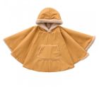 Poncho imperméable avec sherpa 12/24mois Camel ourson