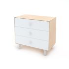 Commode 3 Tiroirs Classic Bouleau