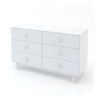 Commode 6 Tiroirs Classic Blanc