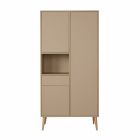 Armoire 3 portes 1 niche Cocoon Latte