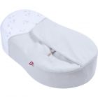 Couverture Cocoonacover ouatinée fleur de coton Gris