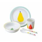 Coffret repas 5 pièces Les Poires