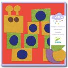Activités de collages en feutrine pour enfant Petit doux
