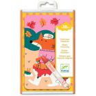 Coloriage à l'eau pour enfant 4 saisons