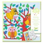 Distributeur feuilles de coloriages Forêt
