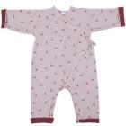 Combinaison doublée kimono imprimé cerises 6 mois