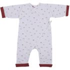 Combinaison doublée kimono Rouille imprimé Arc-en-ciel 12 mois