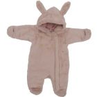 Combi pilote lapin en fausse fourrure angora - Pétale 6-12 mois