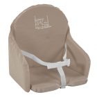 Coussin de chaise haute avec sangles Taupe