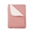 Couverture bébé 75x100 cm Tetra Jersey terracotta