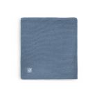 Couverture bébé tricot 75x100 cm Jeans Blue
