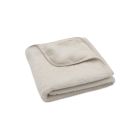 Couverture bébé chaude 75 x 100 cm Basic Jersey Sherpa Oatmeal