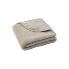 Couverture bébé chaude 75 x 100 cm Basic Jersey Sherpa Sand