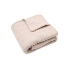 Couverture Berceau 75x100cm Grain Knit Wild rose et Velvet