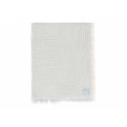 Couverture bébé 75x100 cm à franges Sea Green