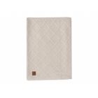 Couverture bébé 100x150 cm Check Knit Teddy Fleece Oatmeal