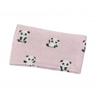 Couverture maille bébé rose Panda Chao Chao