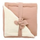 Couverture polaire doublée Mocha