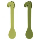 Lot de 2 cuillères en silicone Mr. Dino