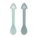 Lot de 2 cuillères en silicone Mr. Shark